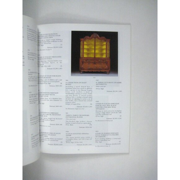 Christies Auction Catalog 1998 New York 8149 European Asian Decorative Arts - Picture 5 of 7